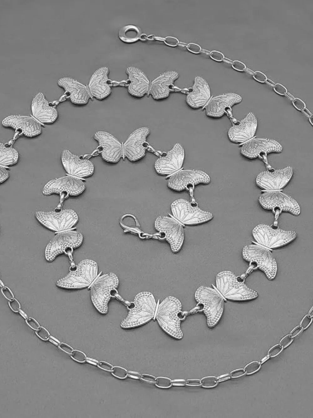 8-Way Metal Waist Chain for Women & Girls | Adjustable Belly Chain